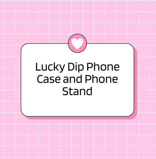 Lucky Dip Phone Case and Phone Stand