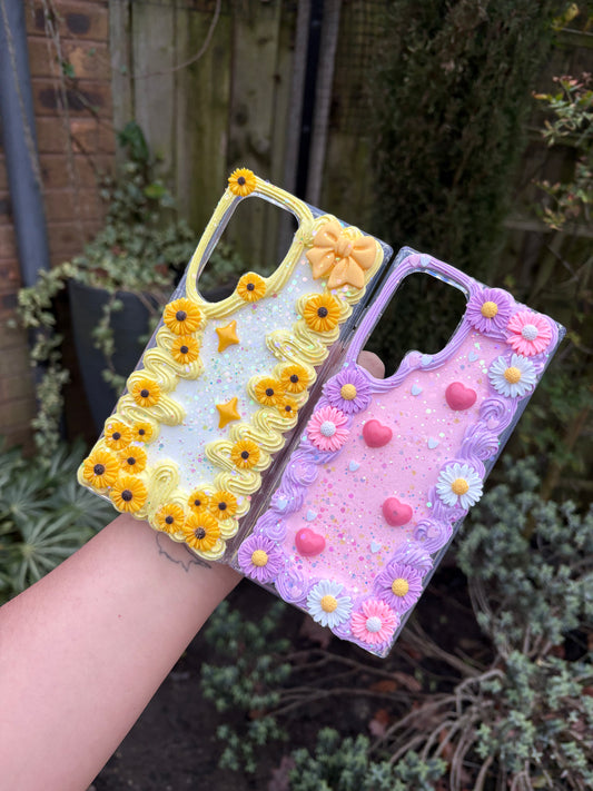Floral Case (Can choose colour/flower)